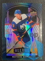 2020-21 Upper Deck Allure Black Rainbow #39 Mathew Barzal